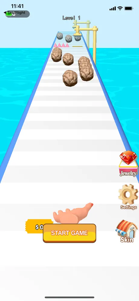 Game screenshot showing diamond ring making process